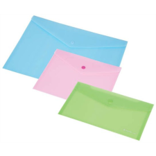 PANTA PLAST Irattartó tasak, A4, PP, patentos, 160 mikron, PANTA PLAST, pasztellzöld tasak