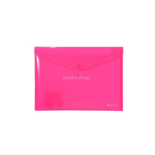 PANTA PLAST Irattartó tasak, A4, PP, patentos, PANTA PLAST, neon pink irattartó