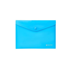 PANTA PLAST Irattartó tasak, A5, PP, patentos, PANTA PLAST, neon kék (INP0410008603) irattartó