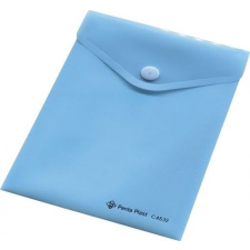 PANTA PLAST Irattartó tasak, A6, PP, patentos, Panta Plast, pasztell kék irattartó