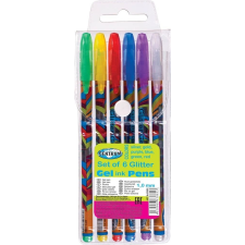 PANTA PLAST Zselés Toll Centrum Glitteres 6 db-os Klt. (365857) toll