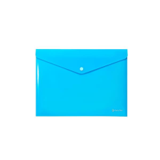 Pantaplast Irattartó tasak, A4, PP, patentos, , neon kék (INP0410008503) (INP0410008503) irattartó