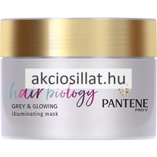Pantene Hair Biology Gray & Glowing Hamvasító Hajmaszk 160ml hajbalzsam