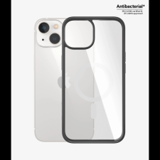 PanzerGlass Apple iPhone 14/13 MagSafe kompatibilis Szilikon/Edzettüveg Tok - Átlátszó/Fekete tok és táska