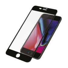 PanzerGlass ™ Apple iPhone 6/6s/7/8 Plus Tokbarát Edzett üveg kijelzővédő, fekete kerettel mobiltelefon kellék