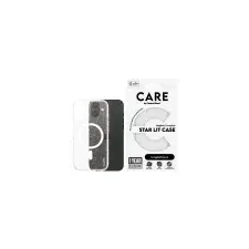 PanzerGlass CARE Apple iPhone 16 MagSafe Star Lit csillámos/fehér nem sárguló tok tok és táska