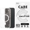PanzerGlass CARE Apple iPhone 16 MagSafe Star Lit csillámos/fehér nem sárguló tok (1341)