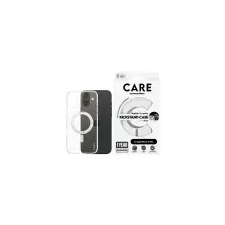 PanzerGlass CARE Apple iPhone 16 Plus MagSafe KickStand átlátszó/szürke nem sárguló tok tok és táska