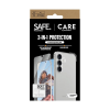 PanzerGlass CARE FASHION 2IN1 szilikon telefonvédő (ütésállóság, légpárnás keret + képernyővédő üveg) ÁTLÁTSZÓ Samsung Galaxy S25 (SM-S931)