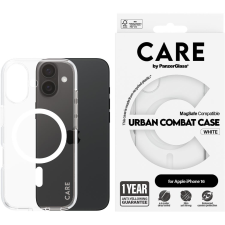 PanzerGlass CARE tok Apple iPhone 16 MagSafe Urban Combat átlátszó/fehér (1337) tok és táska
