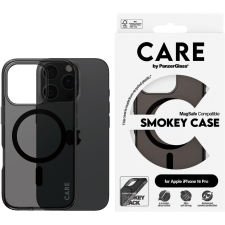 PanzerGlass CARE tok Apple iPhone 16 Pro MagSafe Smokey füstszínű/fekete (1350) tok és táska