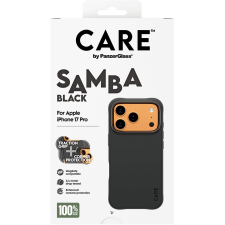 PanzerGlass CARE tok Apple iPhone 17 Pro-hoz, MagSafe, Samba Black (CR37427) tok és táska