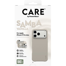 PanzerGlass CARE tok Apple iPhone 17 Pro Max-hoz, MagSafe, Samba Vanilla tok és táska
