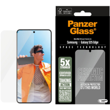 PanzerGlass Ceramic Samsung Galaxy S25 Edge üvegfólia + felhelyező keret (PG20592) mobiltelefon kellék
