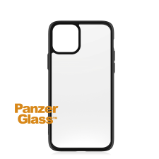 PanzerGlass ™ ClearCase™ Apple iPhone 11 Pro Max Üveg Tok - Fekete keret (0224) tok és táska