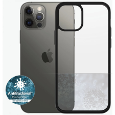 PanzerGlass ClearCase Back Cover iPhone 12/12 Pro fekete-átlátszó tok és táska