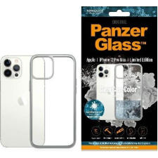 PanzerGlass ClearCase iPhone 12 Pro Max Antibacterial Telefon tok - Átlátszó / Ezüst (5711724002724) tok és táska