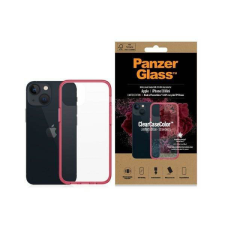 PanzerGlass ClearCase iPhone 13 Mini 5.4&quot; antibakteriális ütésálló piros tok tok és táska