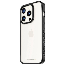 PanzerGlass ClearCase with D3O Apple iPhone 15 Pro hátlap átlátszó fekete (1177) tok és táska