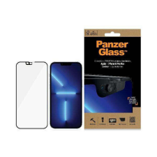 PanzerGlass E2E Microfracture iPhone 13 Pro Max 6,7&quot; CamSlider tokbarát antibakteriális fekete ké... mobiltelefon kellék
