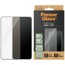 PanzerGlass edzett üveg fekete szegéllyel Xiaomi 15 Pro mobiltelefon kellék