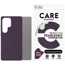 PanzerGlass Fashion QI MagSafe-kompatibilis tok Samsung Galaxy S25 Ultra - lila tok és táska