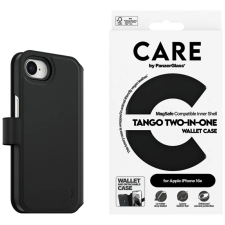 PanzerGlass Feature Tango könyvtok iPhone 16e - fekete tok és táska