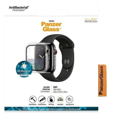 PanzerGlass Full Protection Apple Watch 4 / 5 / 6 / SE üvegfólia - 44mm, átlátszó keret okosóra kellék