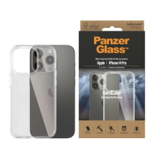 PanzerGlass HardCase Antibacterial Military Grade tok iPhone 14 Pro - átlátszó tok és táska