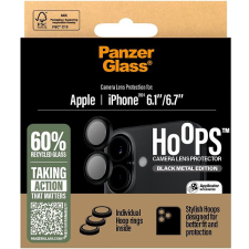 PanzerGlass HoOps Apple iPhone 16/16 Plus fekete alumínium mobiltelefon kellék