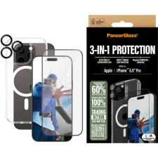 PanzerGlass iPhone 16 Pro Max 3in1 Telefon Tok + Kijelzővédő Fólia mobiltelefon kellék