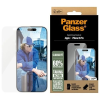 PanzerGlass iPhone 16 Pro PANZERGLASS CLASSIC FIT képernyővédő üveg extra karcálló, ütésállóság + segédkeret, ÁTLÁTSZÓ