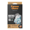 PanzerGlass MATRIX D3O képernyővédő üveg (3D, flexibilis, tok barát, 9H + segédkeret) ÁTLÁTSZÓ (PANZERGLASS_7353)