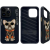 PanzerGlass Nimmy Glasses Cool Dog Tok iPhone 15 Pro Max - Fekete (N-YJ-IP15-PRO-MAX-01)