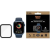 PanzerGlass PzGlss Apple Watch Series 7 44 mm Kijelzővédő Átlátszó Edzett üveg, Hőre lágyuló poliuretán (TPU) (2019)