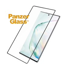 PanzerGlass ™ Samsung Galaxy Note 10+ Tokbarát Edzett üveg kijelzővédő, fekete kerettel mobiltelefon kellék
