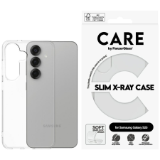 PanzerGlass Samsung S25 PANZERGLASS CARE SLIM X-RAY szilikon telefonvédő ütésállóság, kameravédő, ÁTLÁTSZÓ tok és táska
