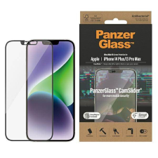 PanzerGlass Ultra-Wide Fit iPhone 14 Plus / 13 Pro Max 6,7&quot; CamSlider antibakteriális Easy Aligner képernyővédő fólia mobiltelefon kellék