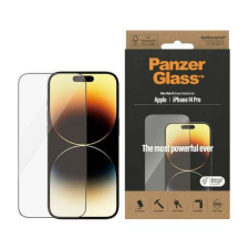 PanzerGlass Ultra-Wide Fit iPhone 14 Pro 6,1" antibakteriális képernyővédő fólia mobiltelefon kellék