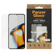 PanzerGlass Ultra-Wide Fit Samsung Galaxy S23 S911 képernyővédelem 7315 applikátorral fólia mobiltelefon kellék