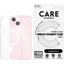 PanzerGlass Urban Combat iPhone 15 MagSafe Telefon tok - Átlátszó / Fehér (1417) tok és táska