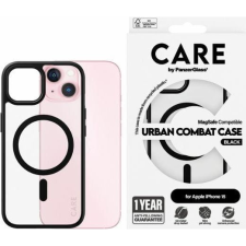 PanzerGlass Urban Combat iPhone 15 MagSafe Telefon tok - Átlátszó / Fekete (1425) tok és táska