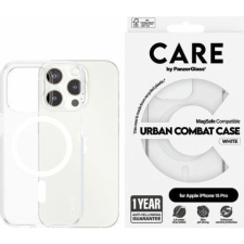 PanzerGlass Urban Combat iPhone 15 Pro MagSafe Telefon tok - Átlátszó / Fehér (1418) tok és táska
