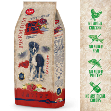 Panzi Alice Professional Premium Junior Marha és rizs 17kg kutyaeledel