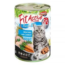 Panzi Állateledel konzerv PANZI FitActive felnőtt macskának hús-mix 415g macskaeledel