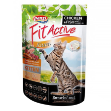 Panzi állateledel száraz panzi fitactive kitten kölyök, vemhes és szoptatós macskák számára 300 g macskaeledel