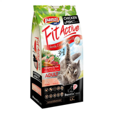 Panzi | Fit Active | Sensitive 3in1 | Felnőtt macskáknak | Száraztáp | Hal, baromfi - 1,5 kg macskaeledel