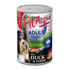 Panzi FitActive Adult Dog Konzerv kacsa és liba 1240gr kutyaeledel