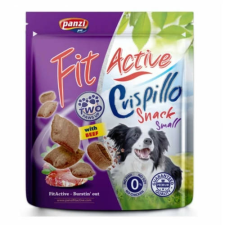Panzi | FitActive | Snack Crispillo S | Kistestű felnőtt kutyáknak | Jutalomfalat | Marha - 180 g jutalomfalat kutyáknak