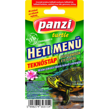 Panzi heti menü teknős bliszteres (10-vel rendelhető) hüllőeledel